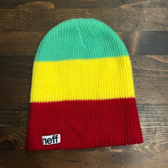 neff rasta beanie